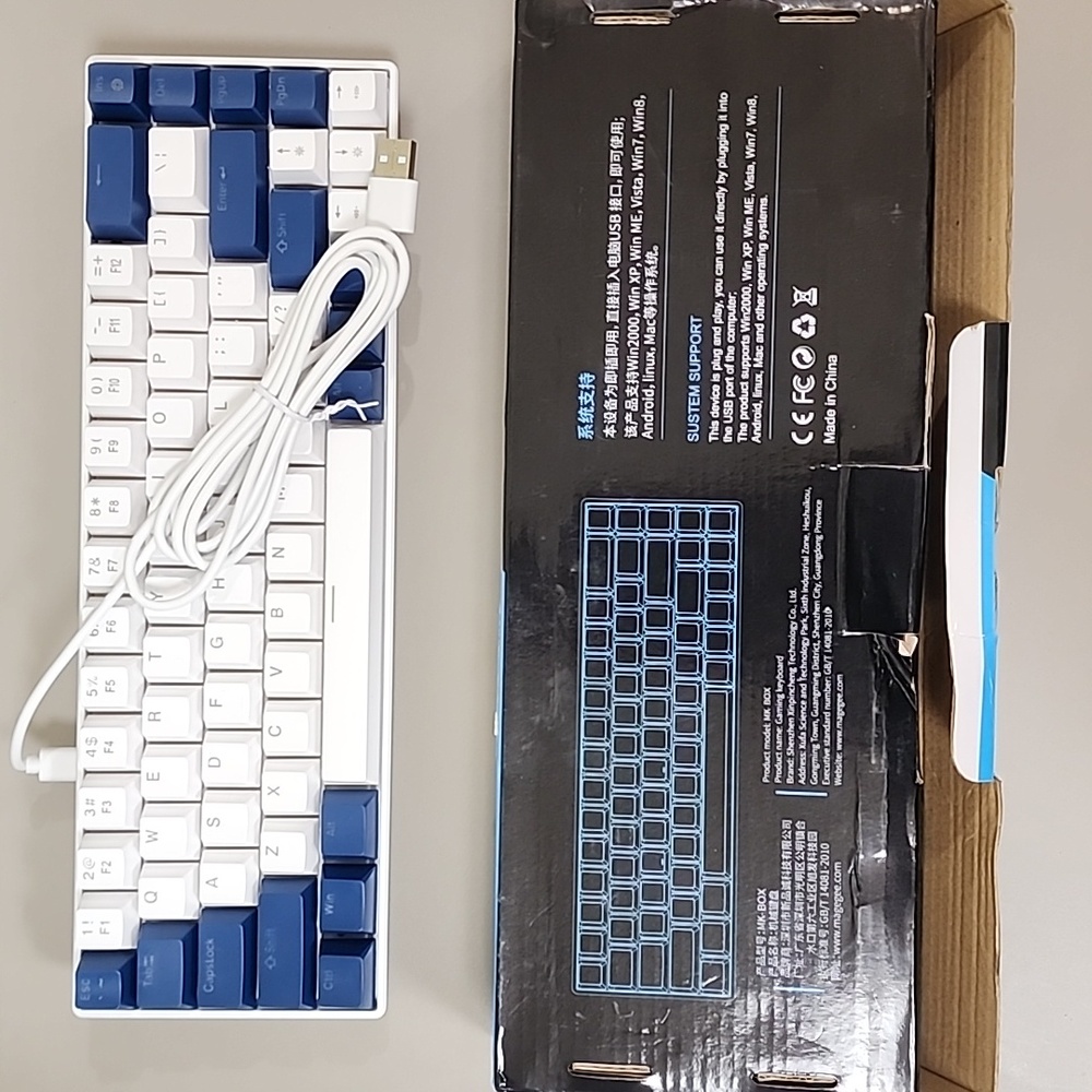 MageGeeCompatible DevicesLaptop, PCConnectivity TechnologyUSBKeyboard Descrip - Picture 5 of 6